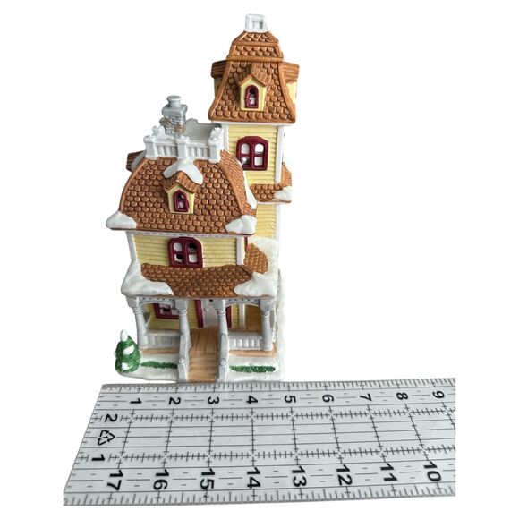 Bert the Policemans House: Lighted Porcelain Christmas Village Building - Picture 7 of 11